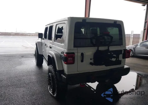 2022 Jeep Wrangler Unlimited Rubicon 4X4 z USA, uszkodzony, nr VIN 1C4JJXFG6NW211657